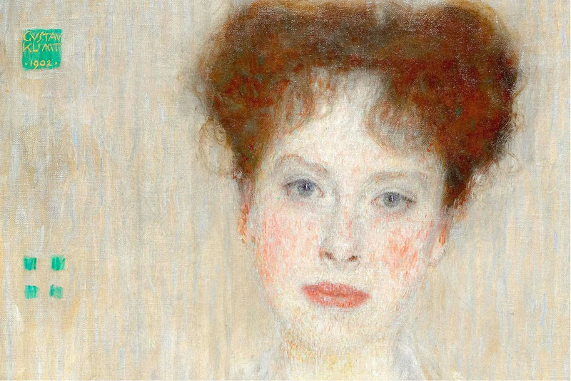 🎨 Porträt von Gertrud Loew (Detail) – Gustav Klimt (um 1902)