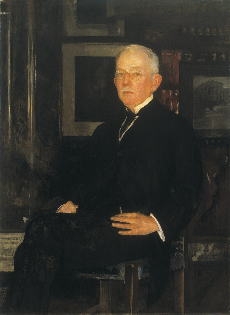 Porträt von John Joseph Albright - Edmund Charles Tarbell