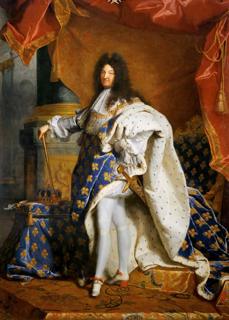Louis XV enfant en costume de sacre - Hyacinthe Rigaud
