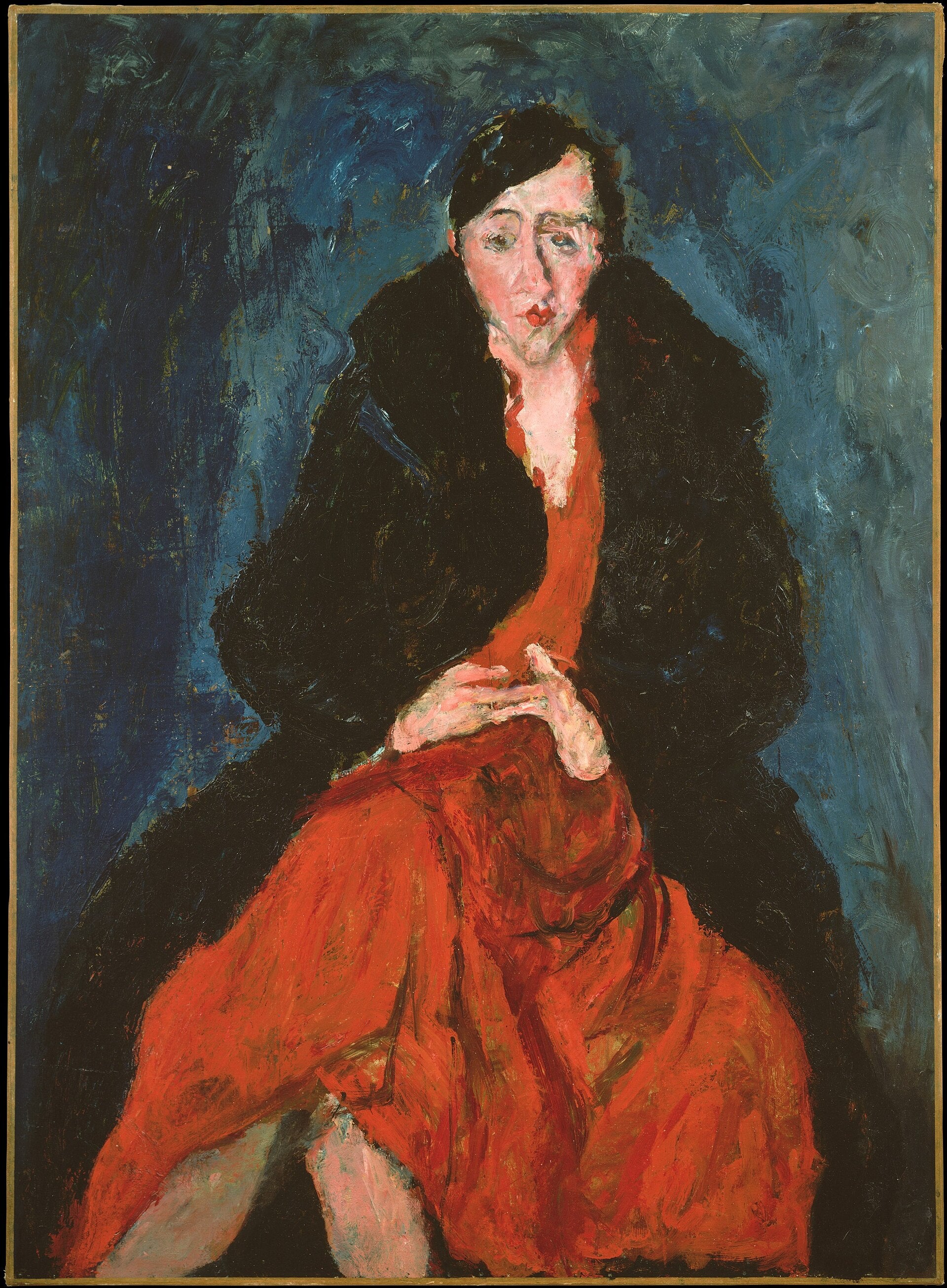 Portrait de Madeleine Castaing - Chaïm Soutine