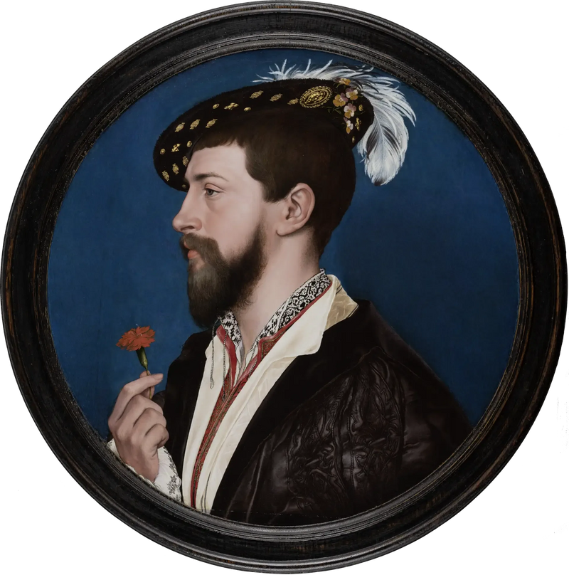 Portrait of Simon George of Cornwall - Hans Holbein der Jüngere