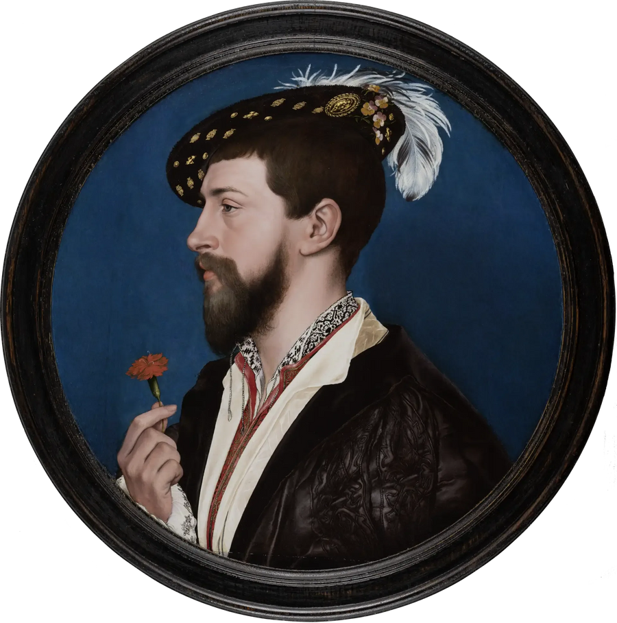 Portrait of Simon George of Cornwall - Hans Holbein der Jüngere