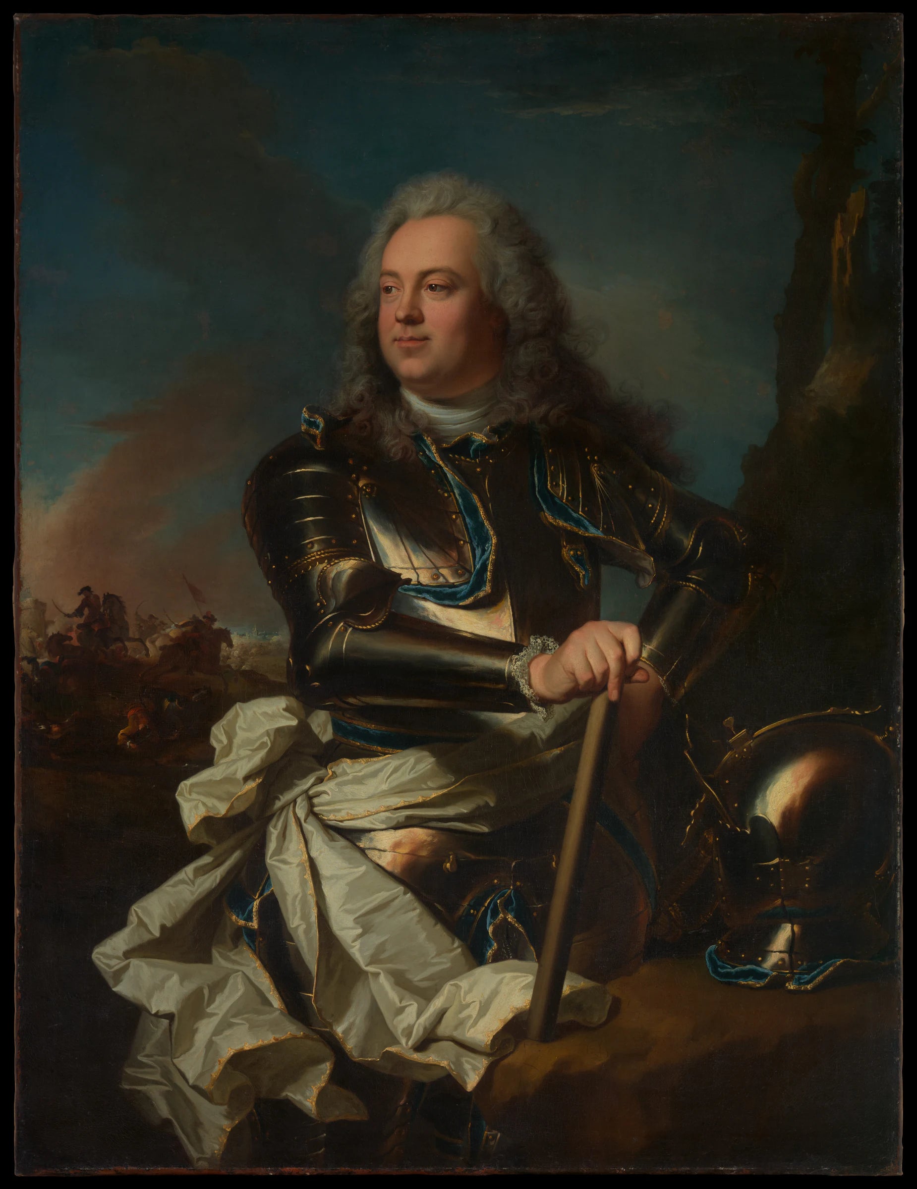 Portrait d'un officier général - Hyacinthe Rigaud