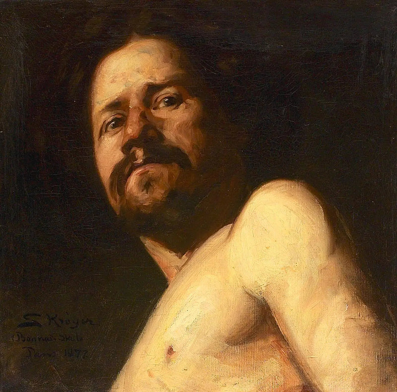 Porträt. - Peder Severin Krøyer