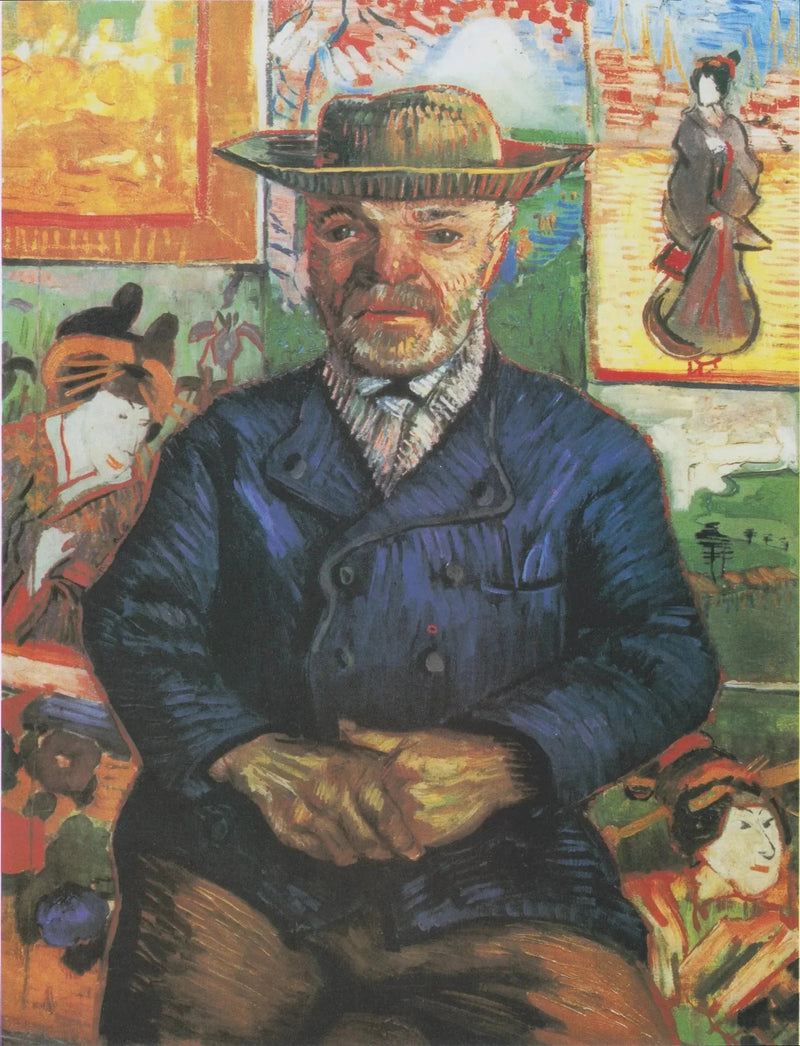 Porträt von Vater Tanguy - Vincent van Gogh