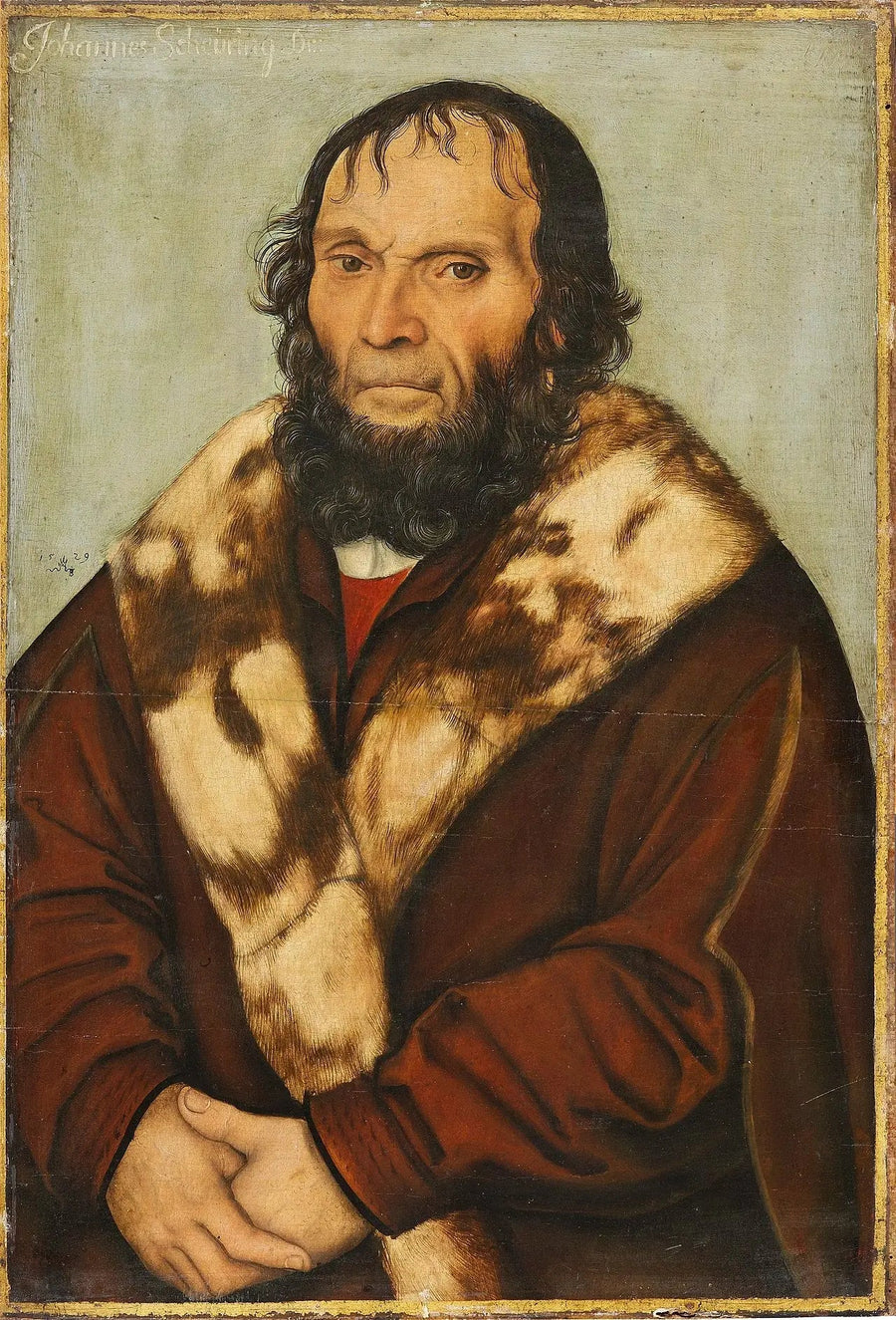 Posthumes Porträt des Dr. J. Scheyring - Lucas Cranach der Ältere