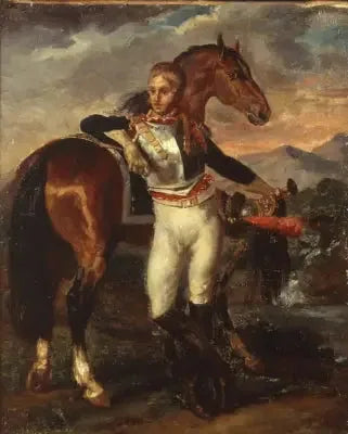 Nachleben-Porträt des Leutnants Legrand - Théodore Géricault
