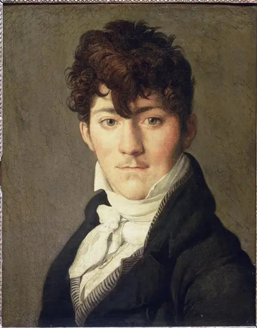 Vorhergesagtes Porträt von Auguste François, Maler und Marineoffizier - Jean-Auguste-Dominique Ingres