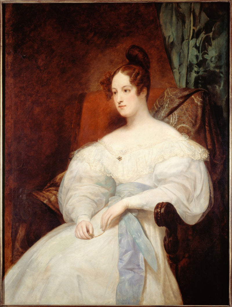 Vermutliches Porträt der Prinzessin Louise von Orléans - Ary Scheffer