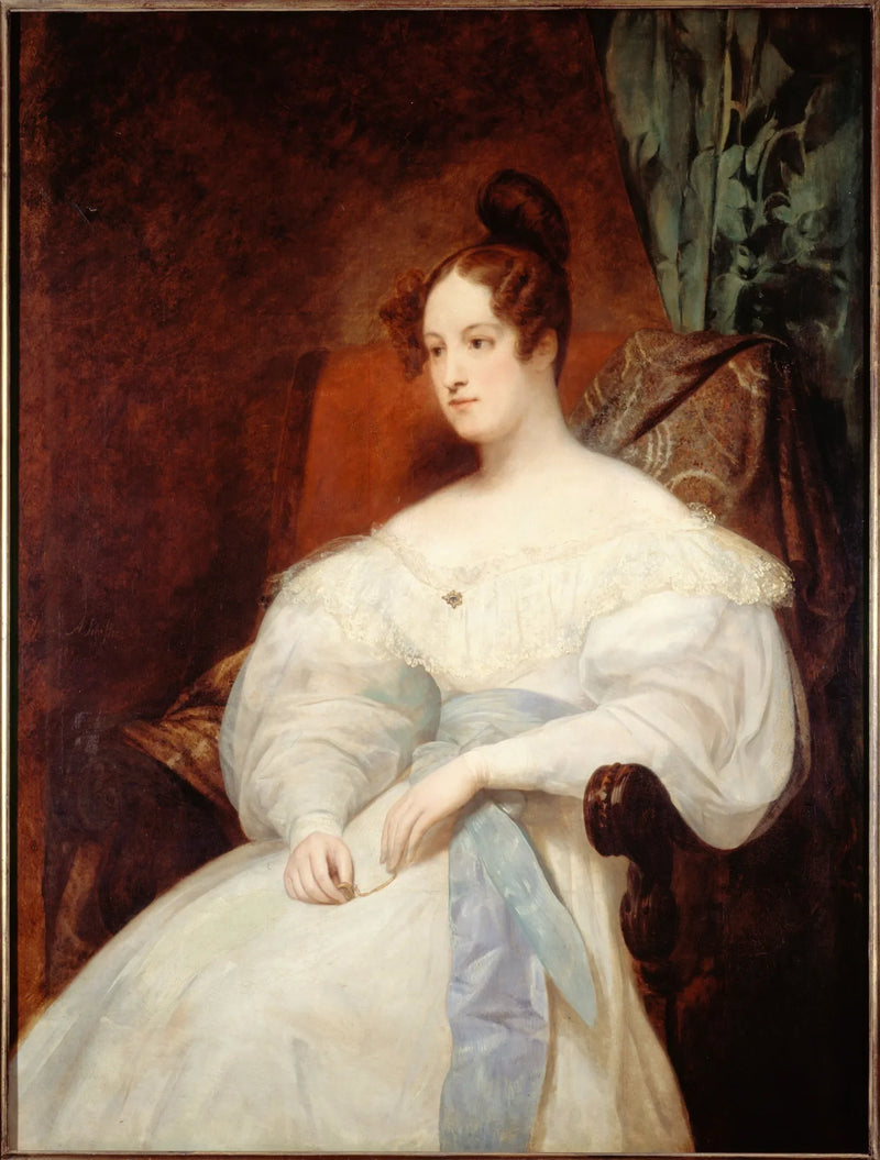Vermutliches Porträt der Prinzessin Louise von Orléans - Ary Scheffer