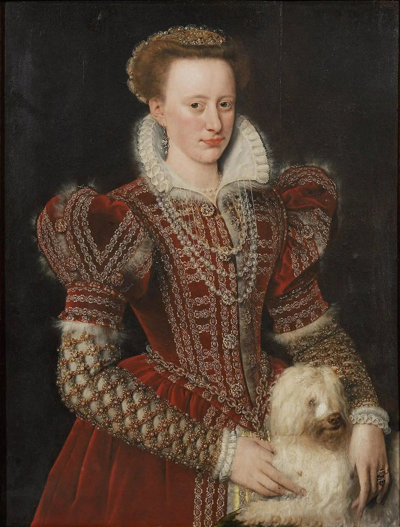 Vermutetes Porträt von Marguerite de France (1553-1615) - François Clouet