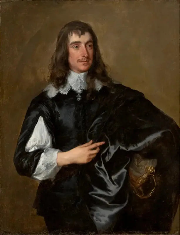 Vermutetes Porträt des Grafen von Stafford - Antoine van Dyck