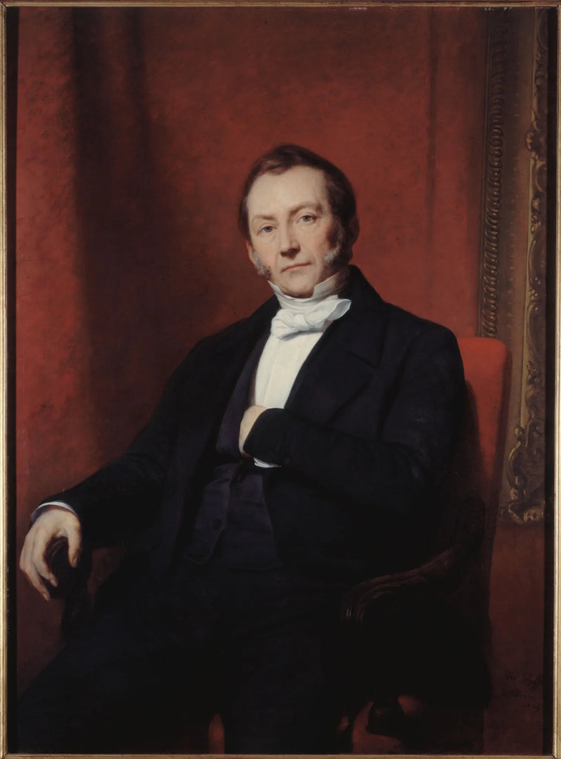 Vermutliches Porträt von Jean Abraham Nottebohm - Ary Scheffer