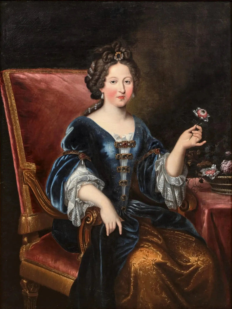 Vermutliches Porträt von Marie-Louise d'Orléans - Pierre Mignard