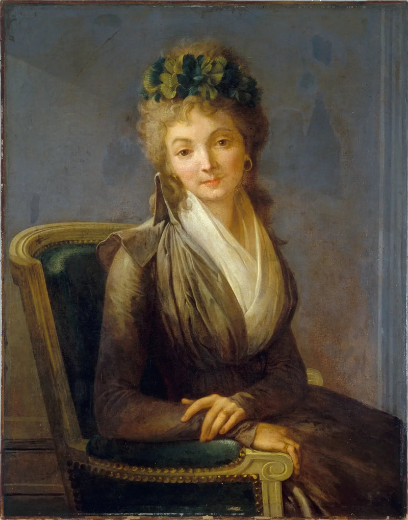 Vermutetes Porträt von Lucile Desmoulins (1771-1794) - Louis-Léopold Boilly
