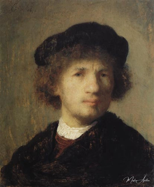 Portrait - Rembrandt van Rijn - Reproductions de tableaux et peintures haut de gamme