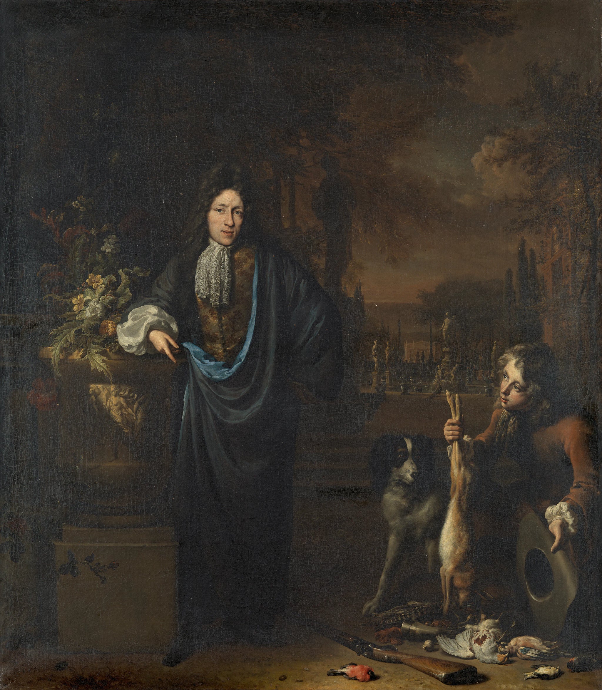 Portrait de Silvester van Tongres - Jan Weenix