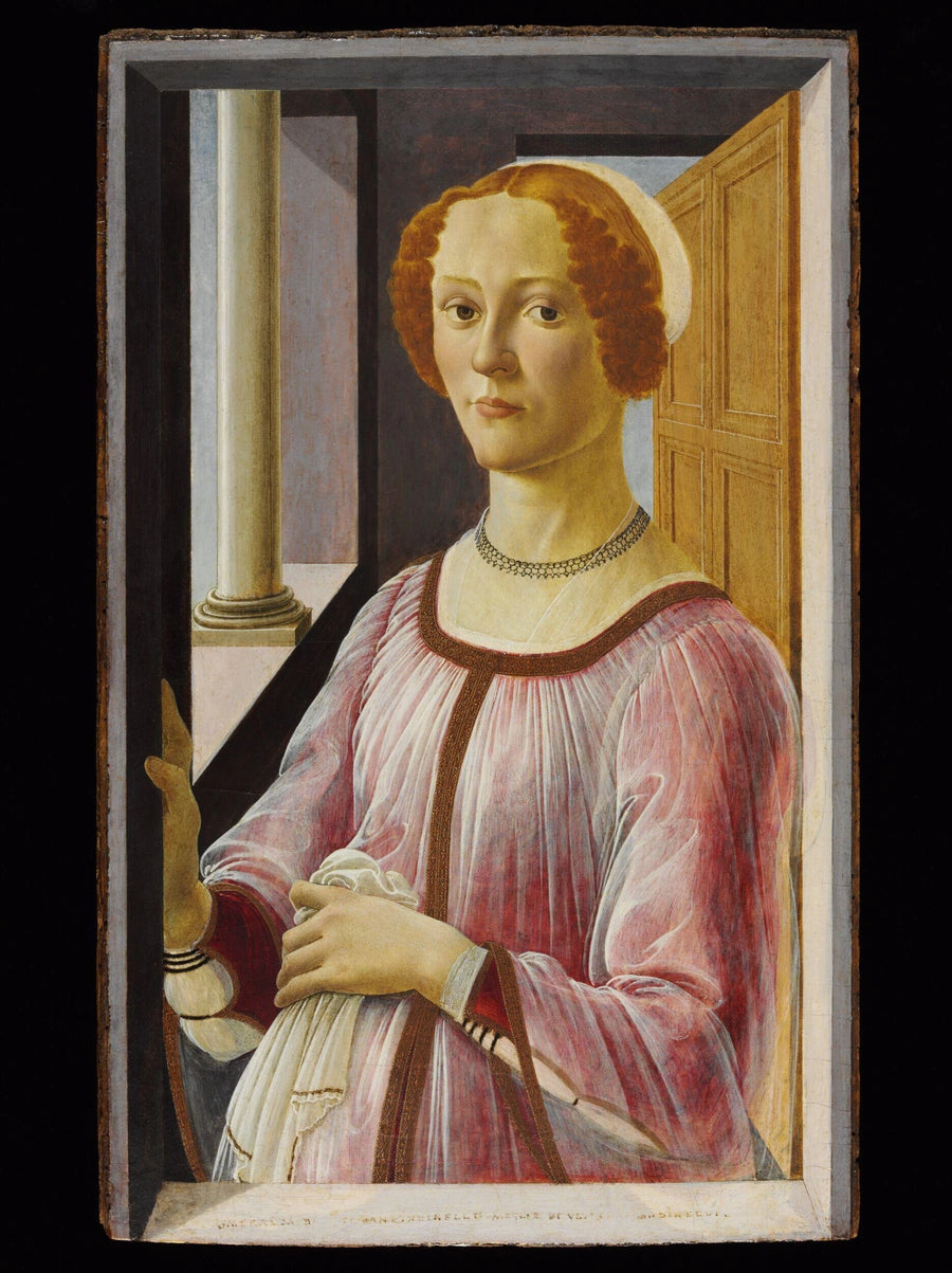 Porträt von Esmeralda Brandini - Sandro Botticelli