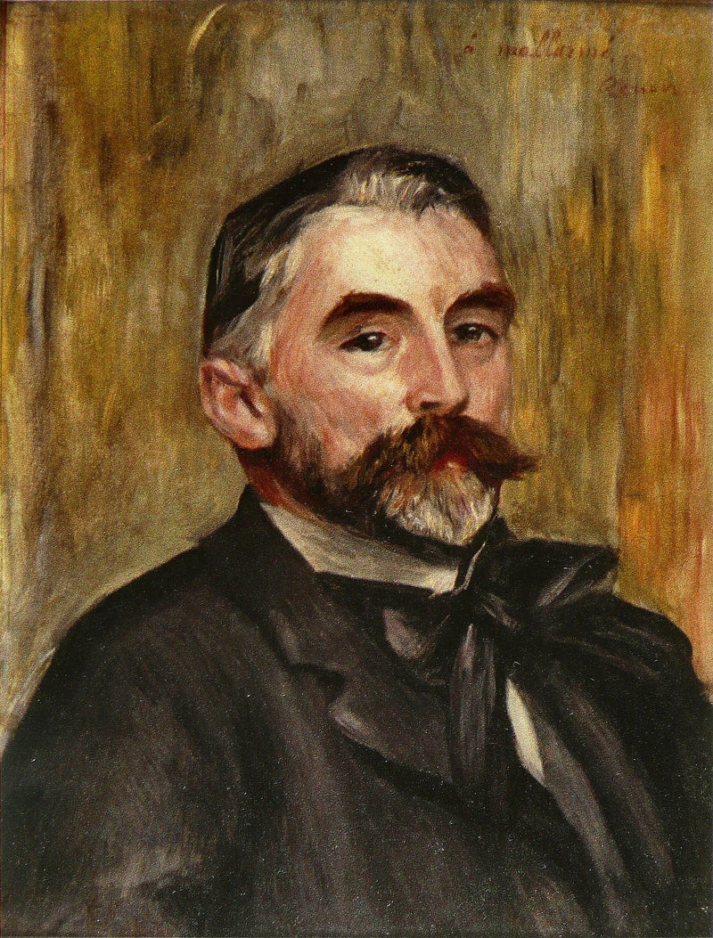 Porträt von Stéphane Mallarmé - Pierre-Auguste Renoir