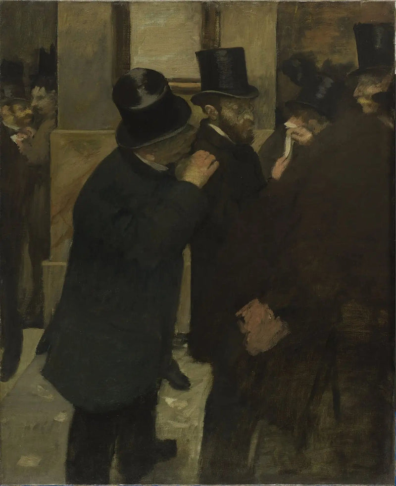 Porträts an der Börse - Edgar Degas