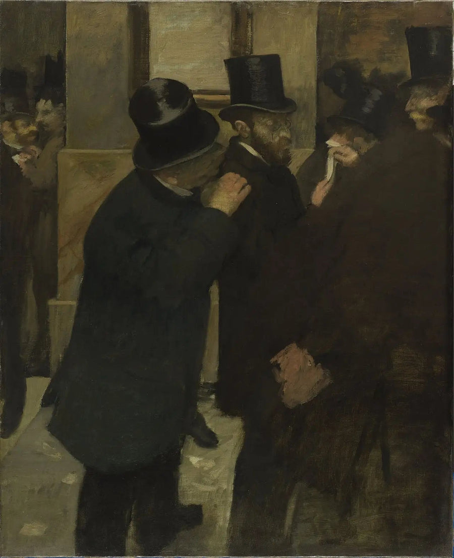 Porträts an der Börse - Edgar Degas