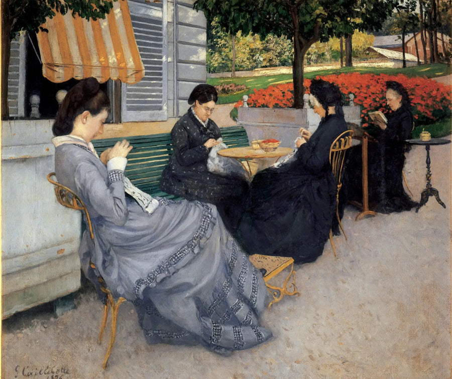 Porträts auf dem Land - Gustave Caillebotte