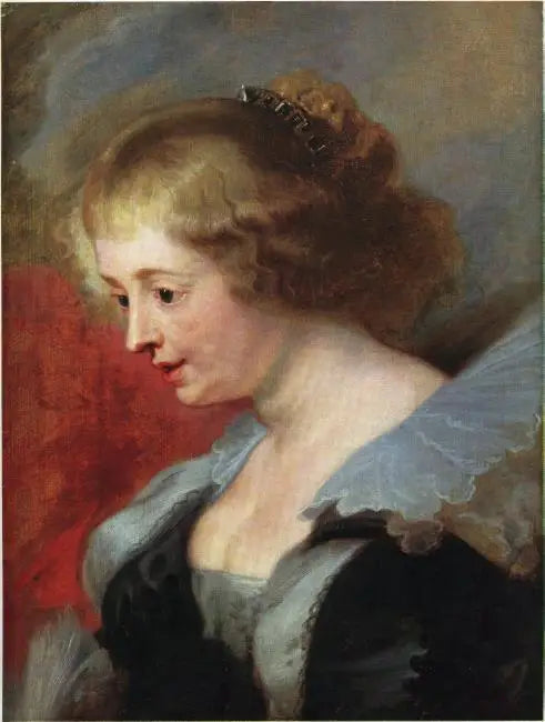 Porträt von Hélène Fourment (1614-1673), nach 1630 - Peter Paul Rubens