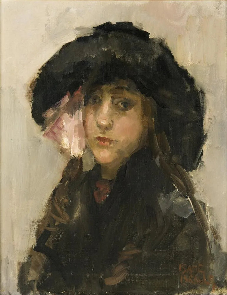Portret Sophie de Vries - Isaac Israëls image 1 reproduction d’œuvre d’art à l’huile