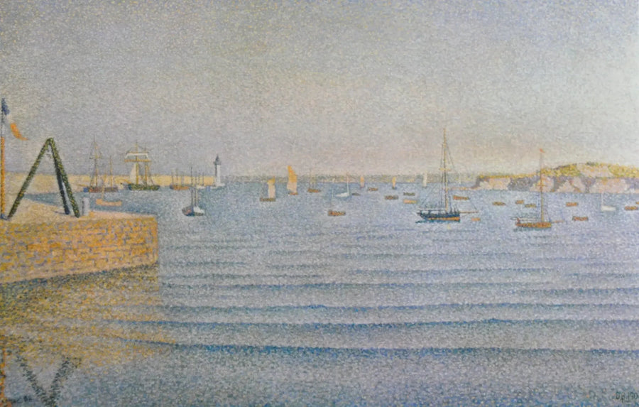 Portrieux. Die Brandung - Paul Signac