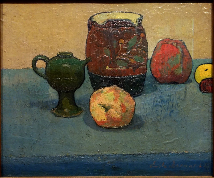 Tontöpfe und Äpfel - Émile Bernard