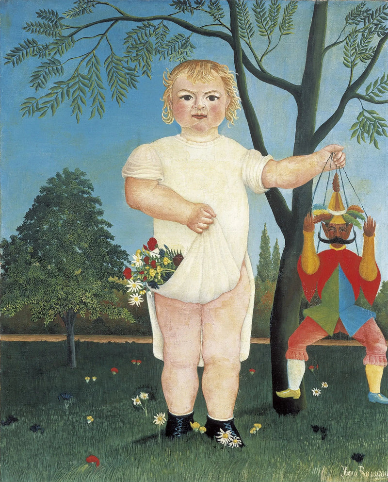 Um das Baby zu feiern! - Henri Rousseau