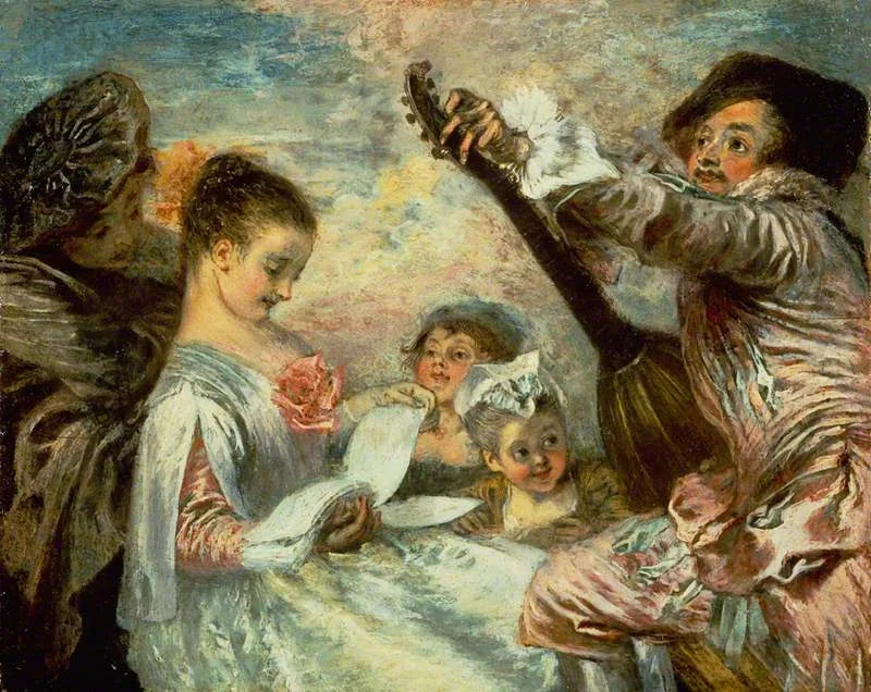 Um uns zu beweisen, dass diese Schönheit - Antoine Watteau