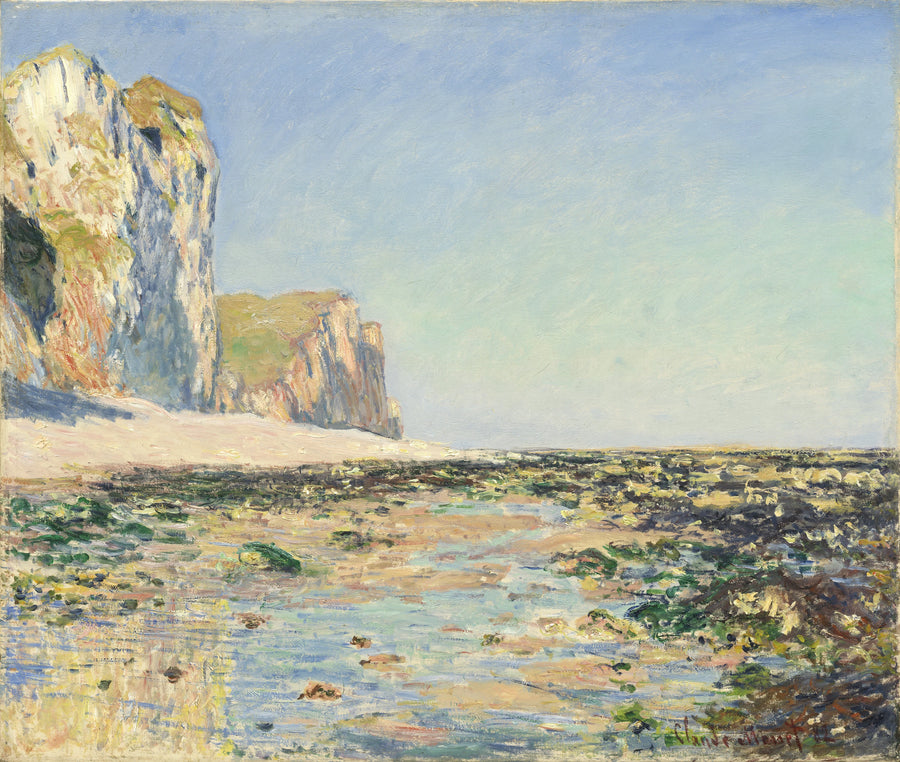 Meer und Klippen von Pourville am Morgen W787 - Claude Monet