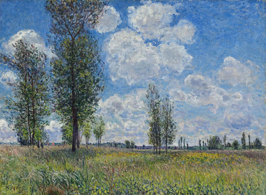 Wiese von Veneux-Nadon - Alfred Sisley