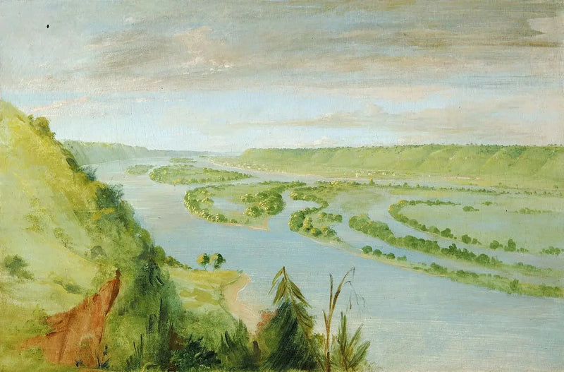 Prairie du Chien, Garnison der Vereinigten Staaten - George Catlin