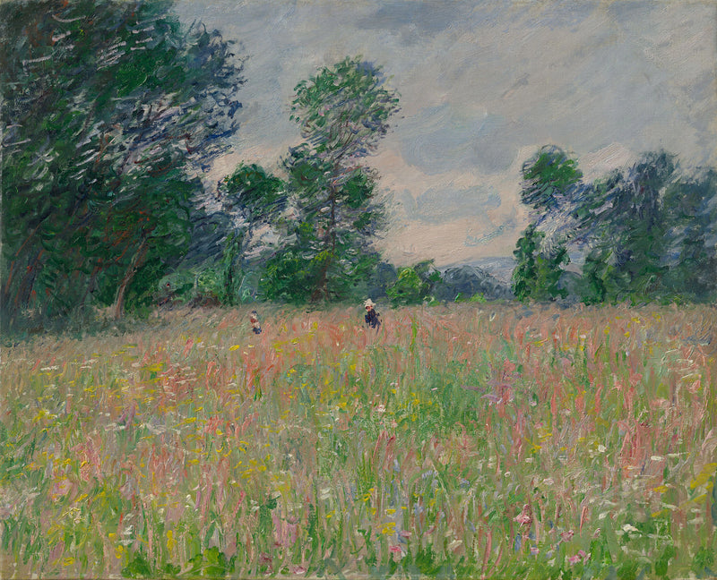 Die Blumenwiese W996 - Claude Monet