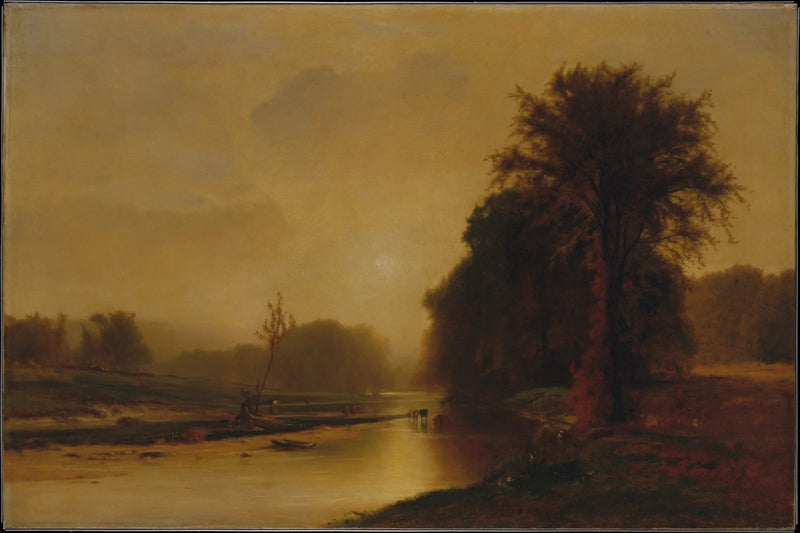 Herbstwiesen - George Inness