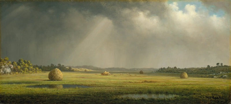 Prärien von Newburyport - Martin Johnson Heade