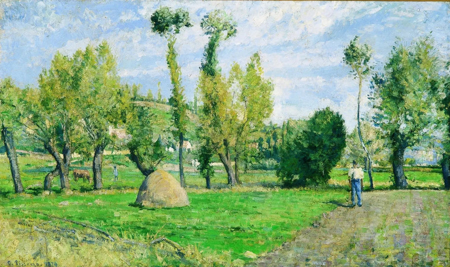 Prärien von Valhermeil bei Pontoise - Camille Pissarro