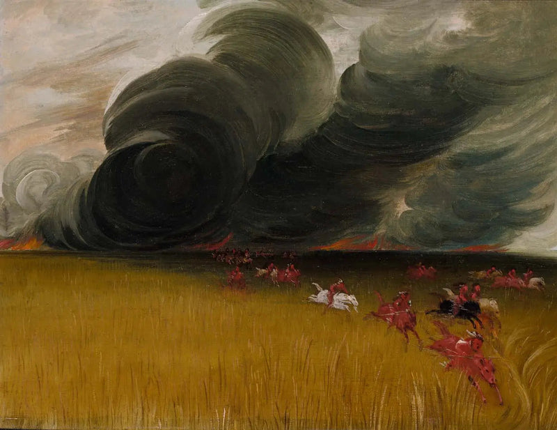 Prärien in Flammen - George Catlin