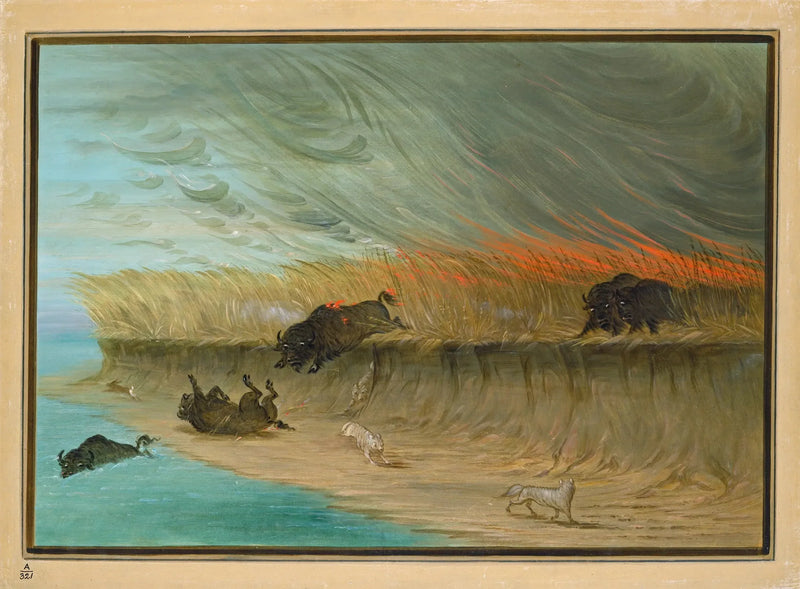 Prärien in Flammen - George Catlin