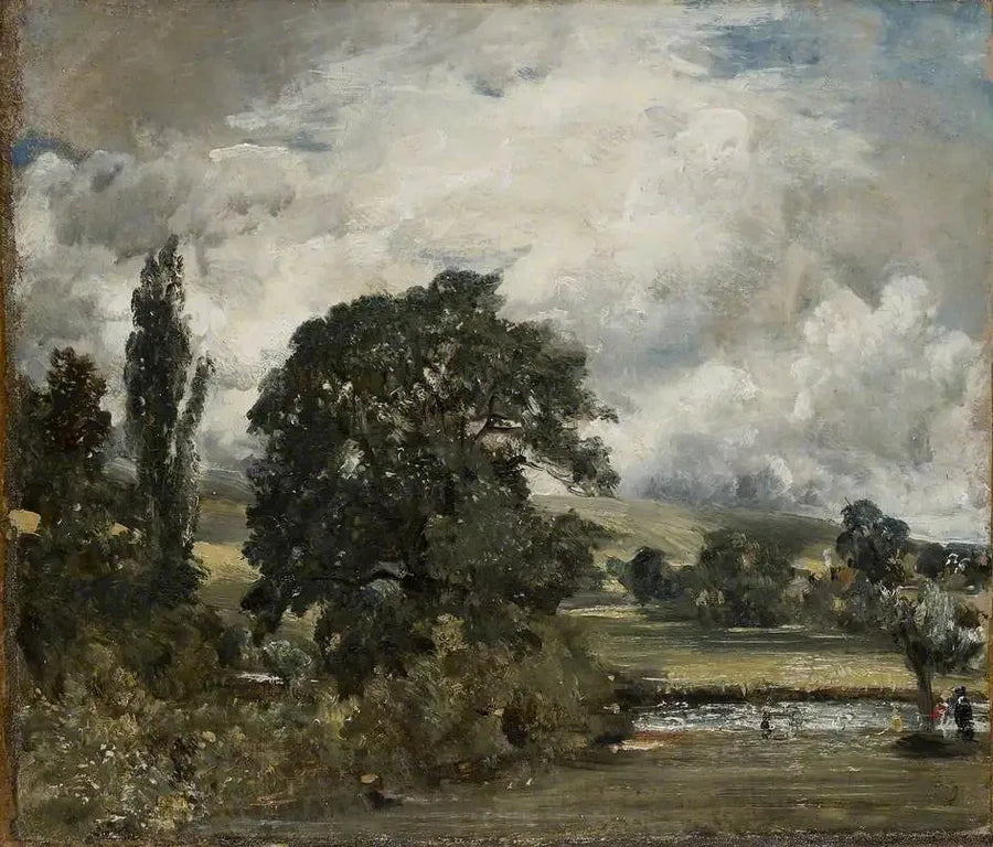 Feuchte Wiesen bei Salisbury - John Constable
