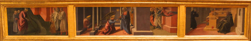 Predella des Altarretabels Barbadori - Fra Filippo Lippi