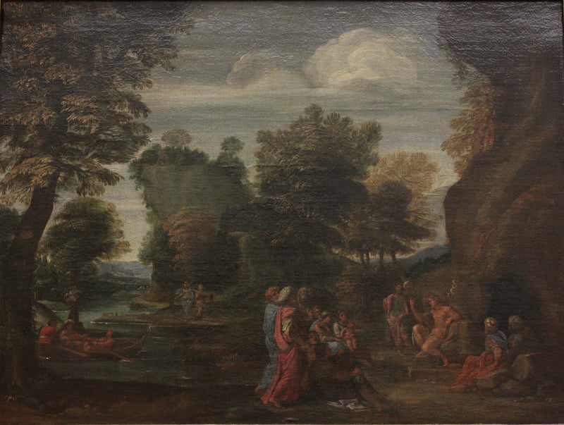 Predigt des Johannes des Täufers - Annibale Carracci
