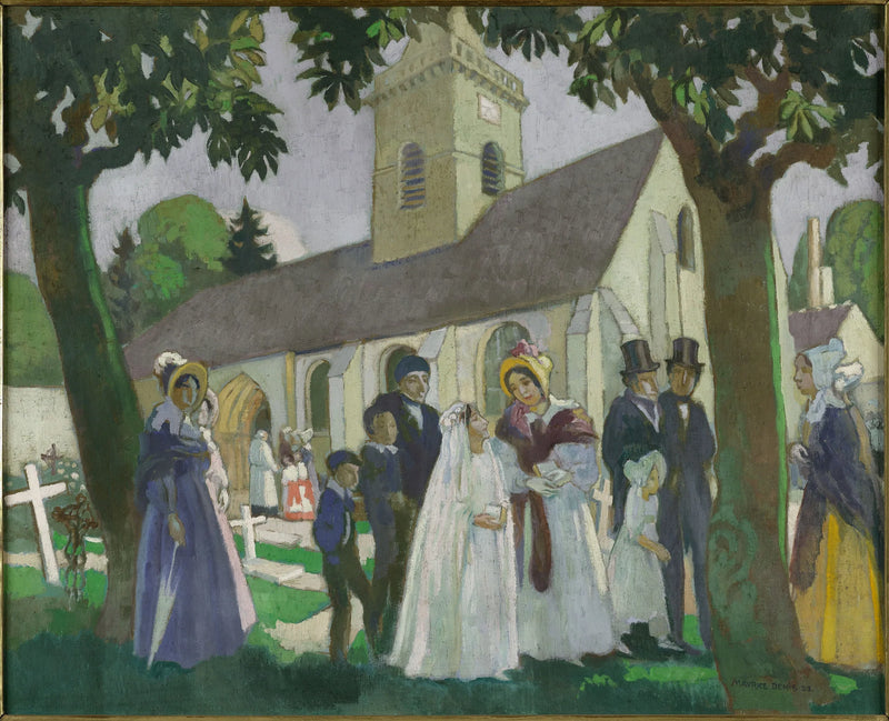 Erste Kommunion von Léopoldine in Fourqueux - Maurice Denis