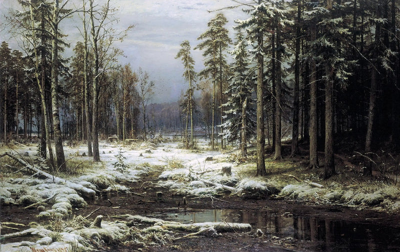 Erste Schneefall - Ivan Chichkine