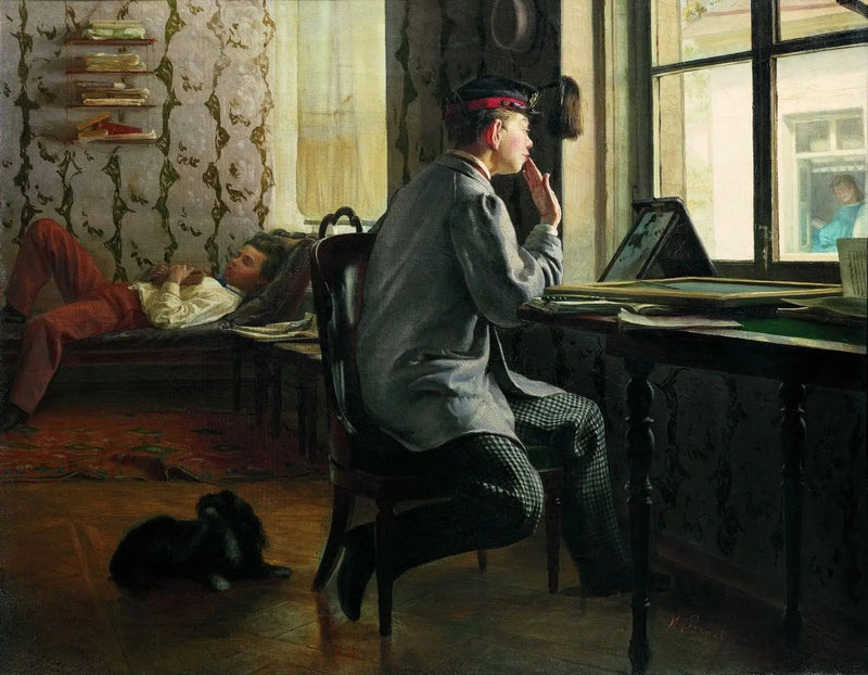 Vorbereitung auf die Prüfung - Ilya Repin