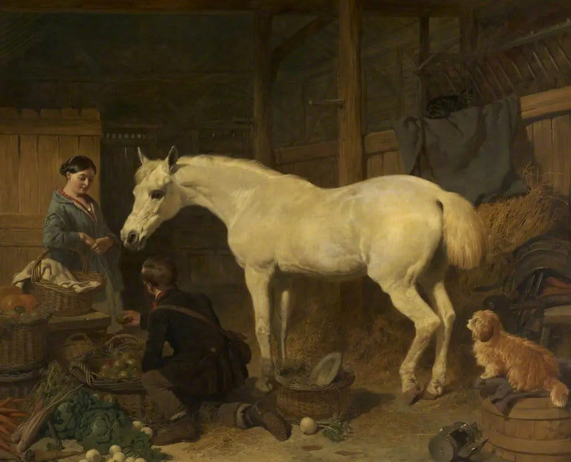 Vorbereitung auf den Markt - John Frederick Herring, Sr.
