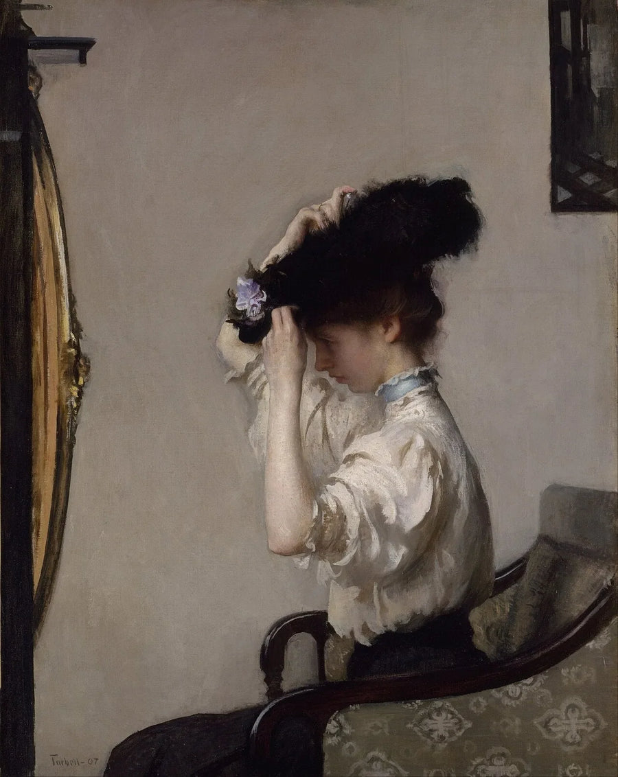 Vorbereitung für den Vormittag - Edmund Charles Tarbell