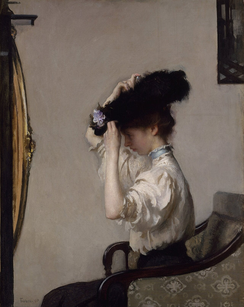 Vorbereitung für den Vormittag - Edmund Charles Tarbell